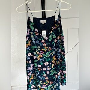 NWT LOFT Floral Camisole Tank